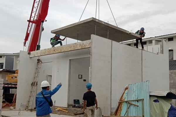 احداث خانه پیش ساخته بتنی