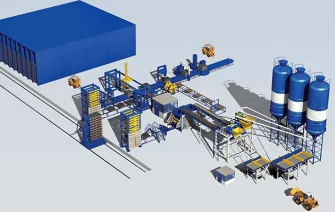 تولید صنعتی بلوک بتنی