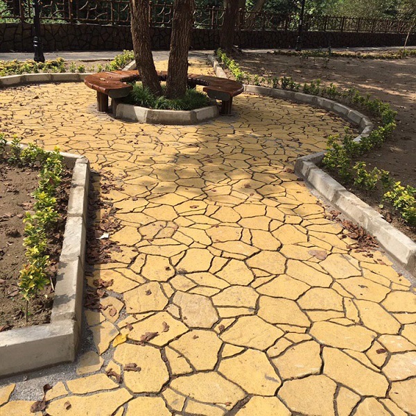 سنگفرش کفپوش بتنی مدل ساسو