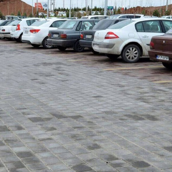 سنگفرش کفپوش بتنی مربعی