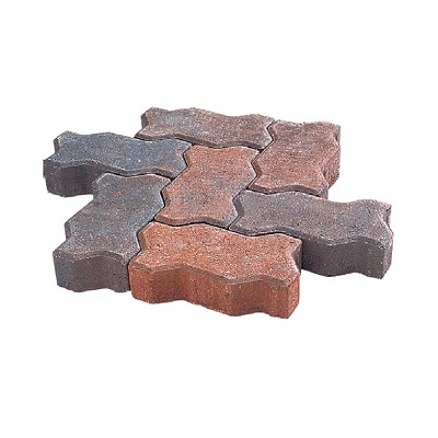 سنگفرش (کفپوش) بتنی یونی (طرح حصیری)