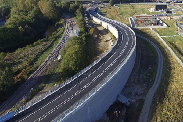 استفاده از پانل بتنی دیوار خاک مسلح در پایه پل ها