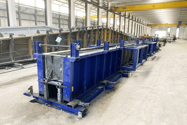 خط تولید تیر و ستون بتنی پیش ساخته