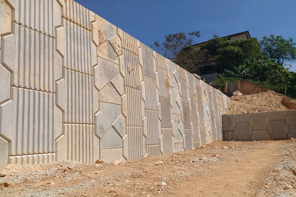 قیمت فیسینگ بتنی دیوار خاک مسلح