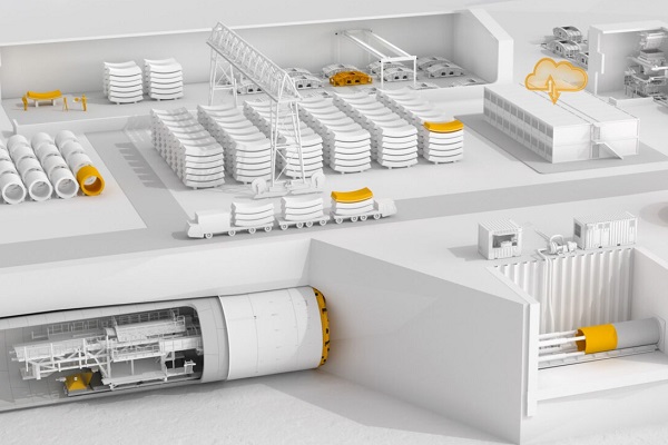فرایند کامل حفر تونل با دستگاه TBM و استفاده از سگمنت بتنی پیش ساخته